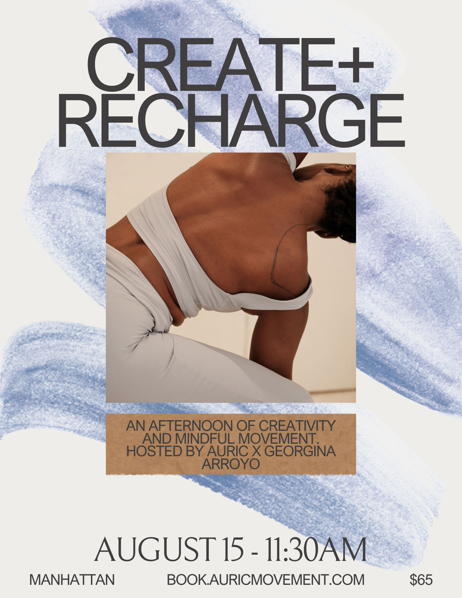 Create & Recharge — August 15th
